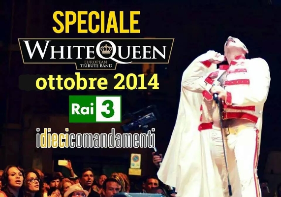 Speciale WHITE QUEEN - "i 10 comandamenti" trasmesso su RAI3 il 31/10/14